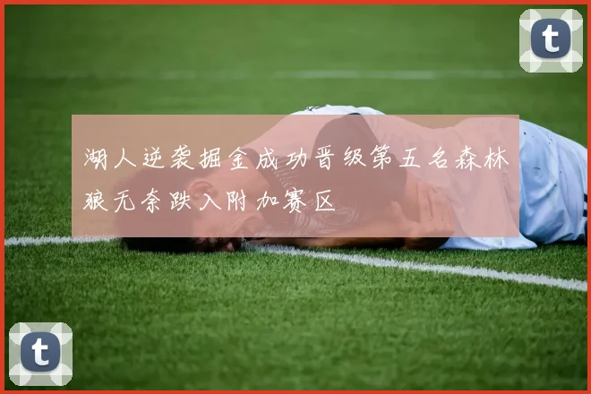 湖人逆袭掘金成功晋级第五名森林狼无奈跌入附加赛区